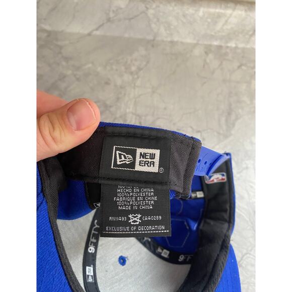 Philadelphia 76ers New Era 9Fifty Snapback Hat w/ Patches - Picture 8 of 9